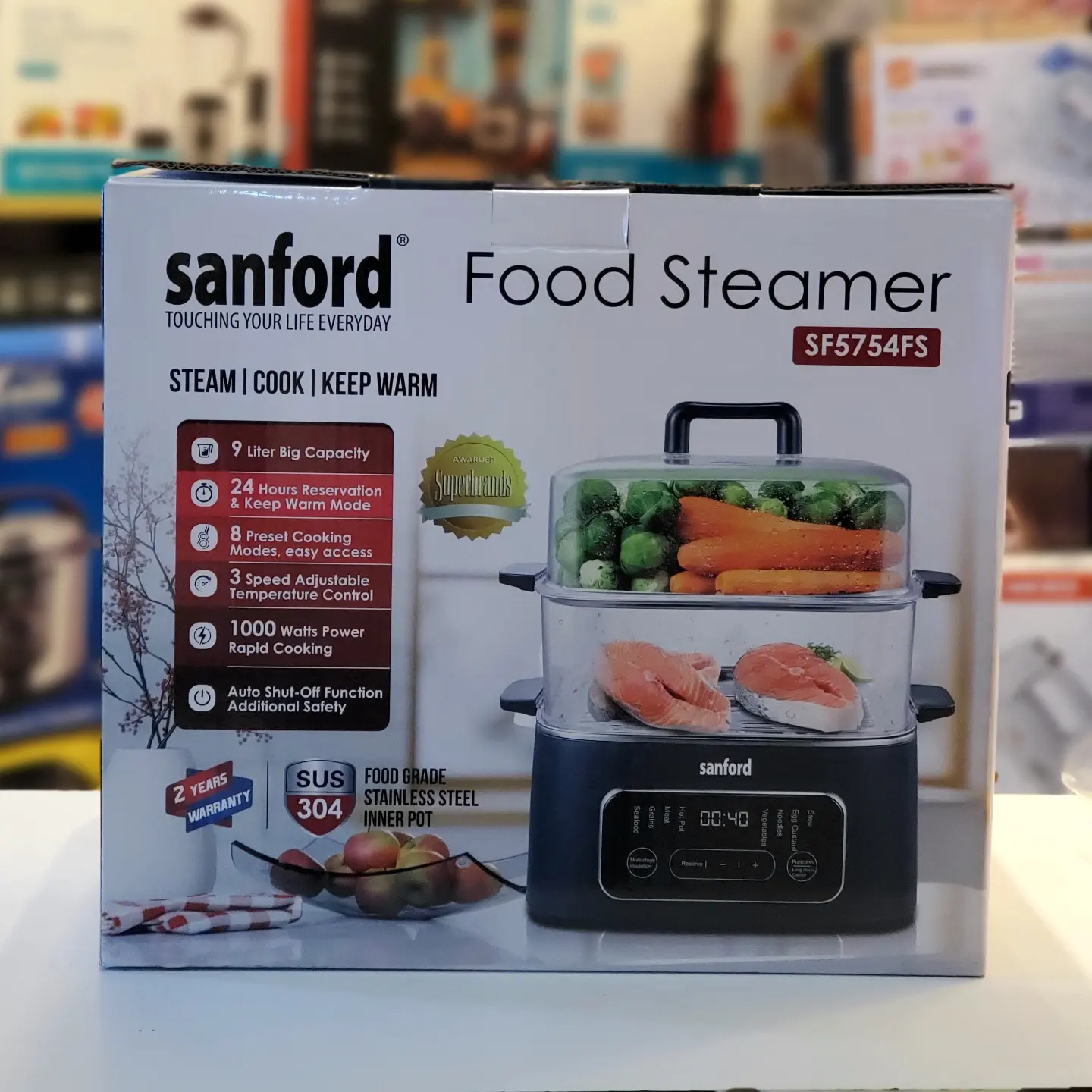 SANFORD FOOD STEAMER
