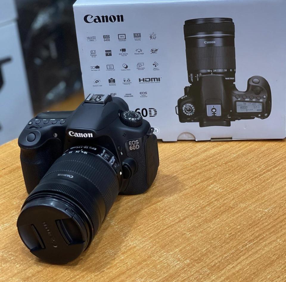 Canon 60D with 18-135mm Lens