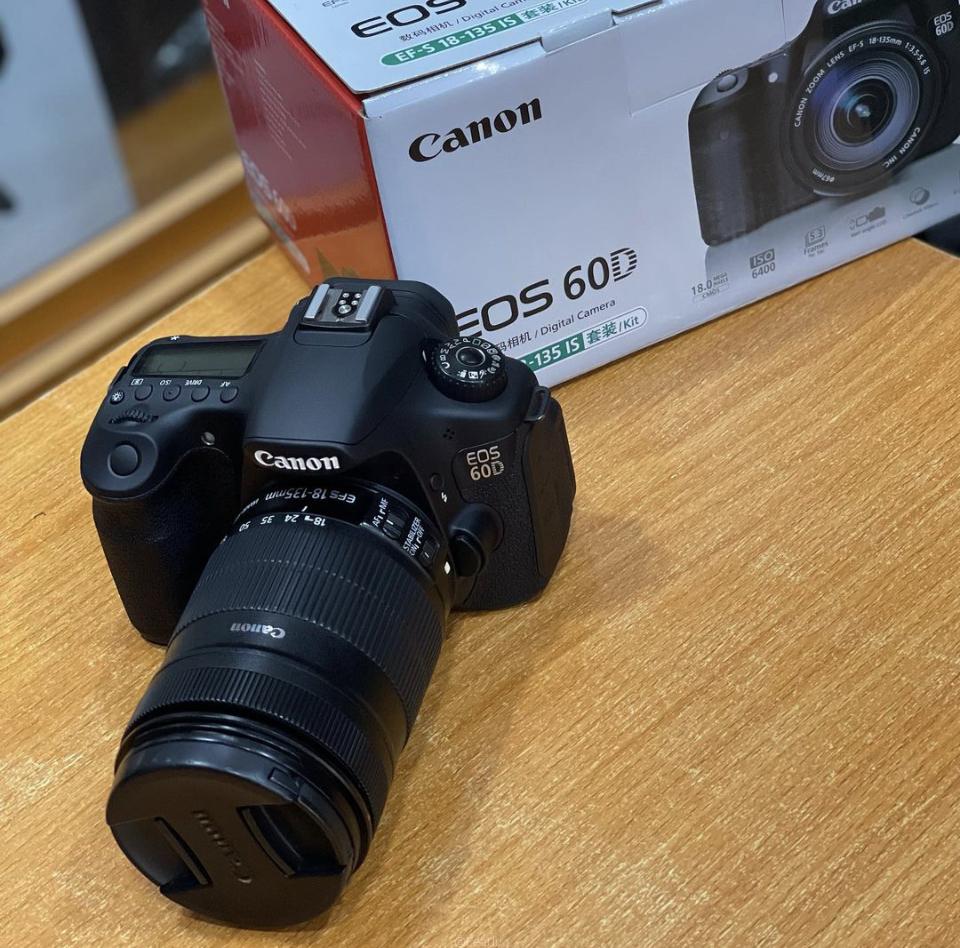 Canon 60D with 18-135mm Lens