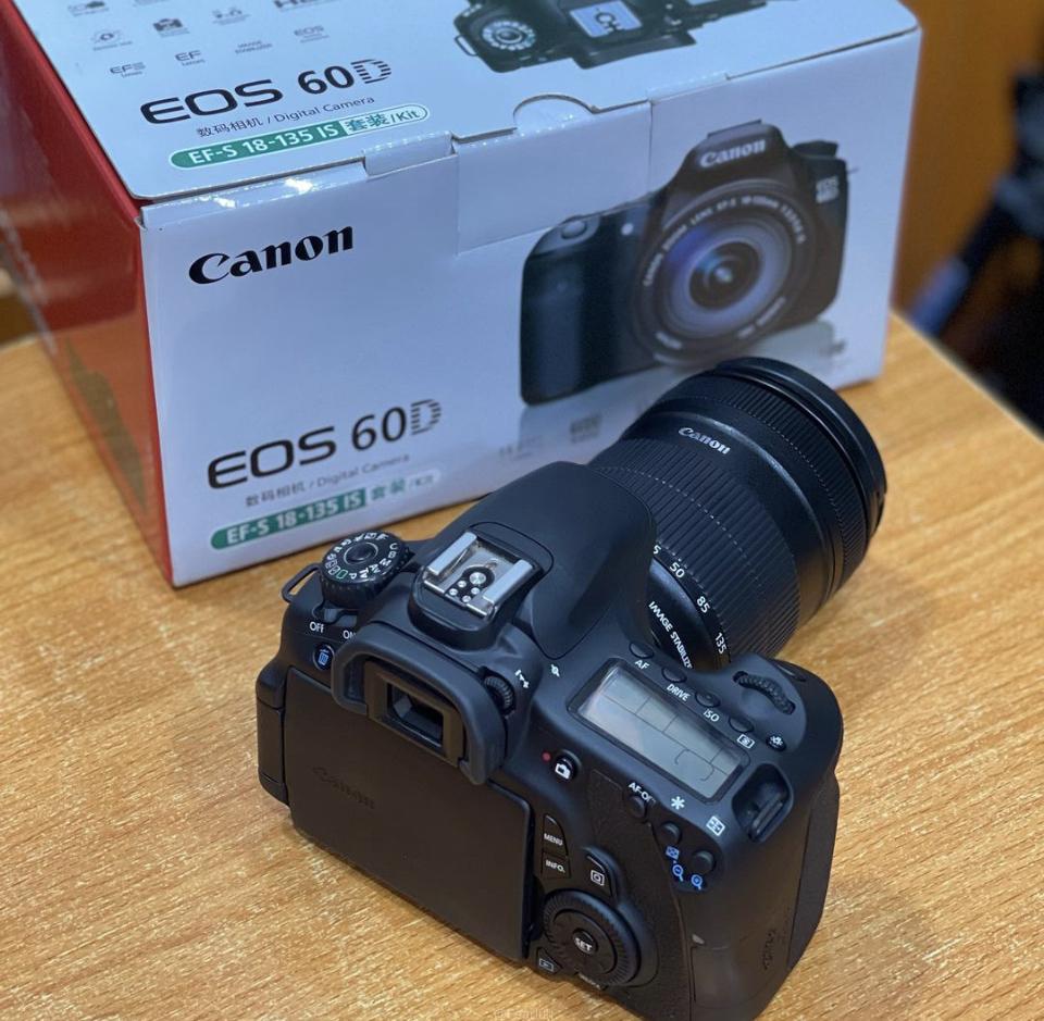 Canon 60D with 18-135mm Lens