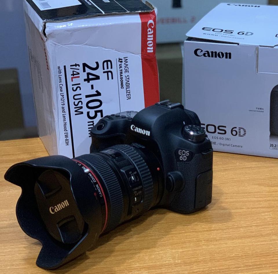 Canon 6D with 24-105mm lens