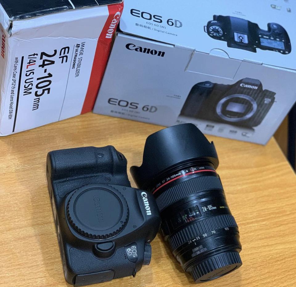 Canon 6D with 24-105mm lens