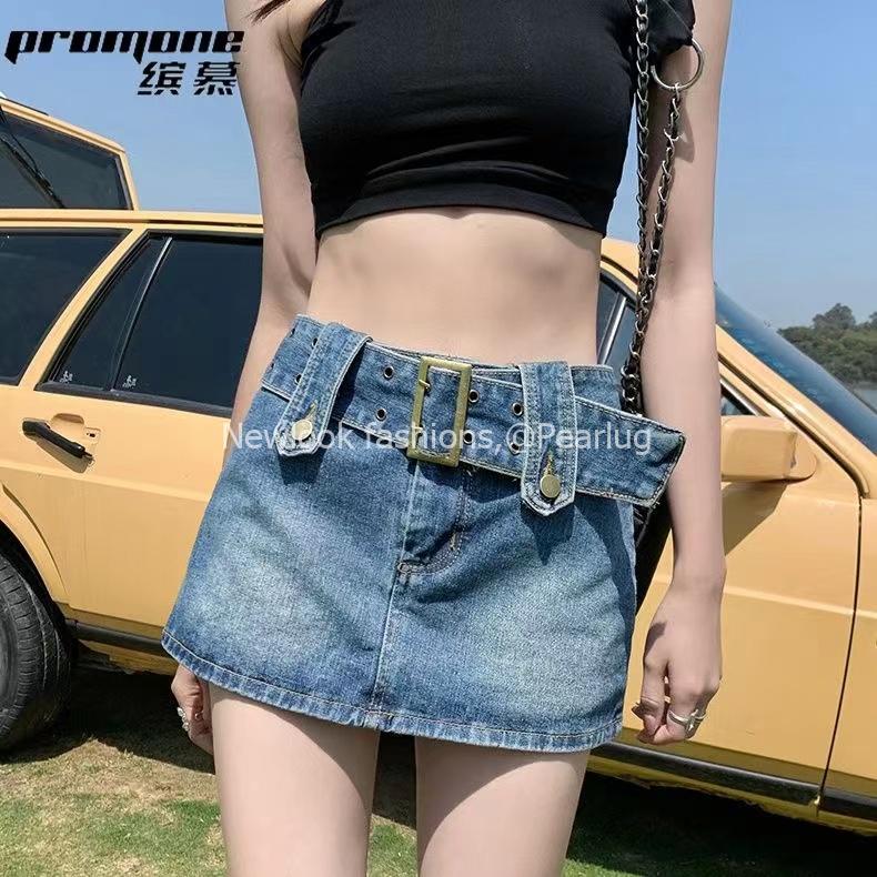 Denim skirts