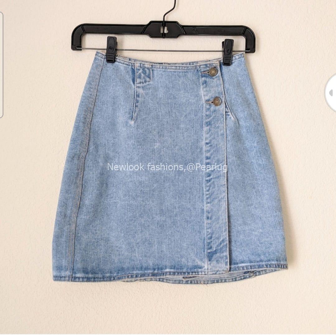 Denim skirts