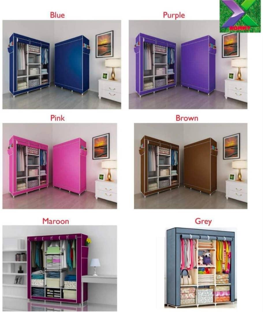 3 COLOM WOODEN CLOSEST