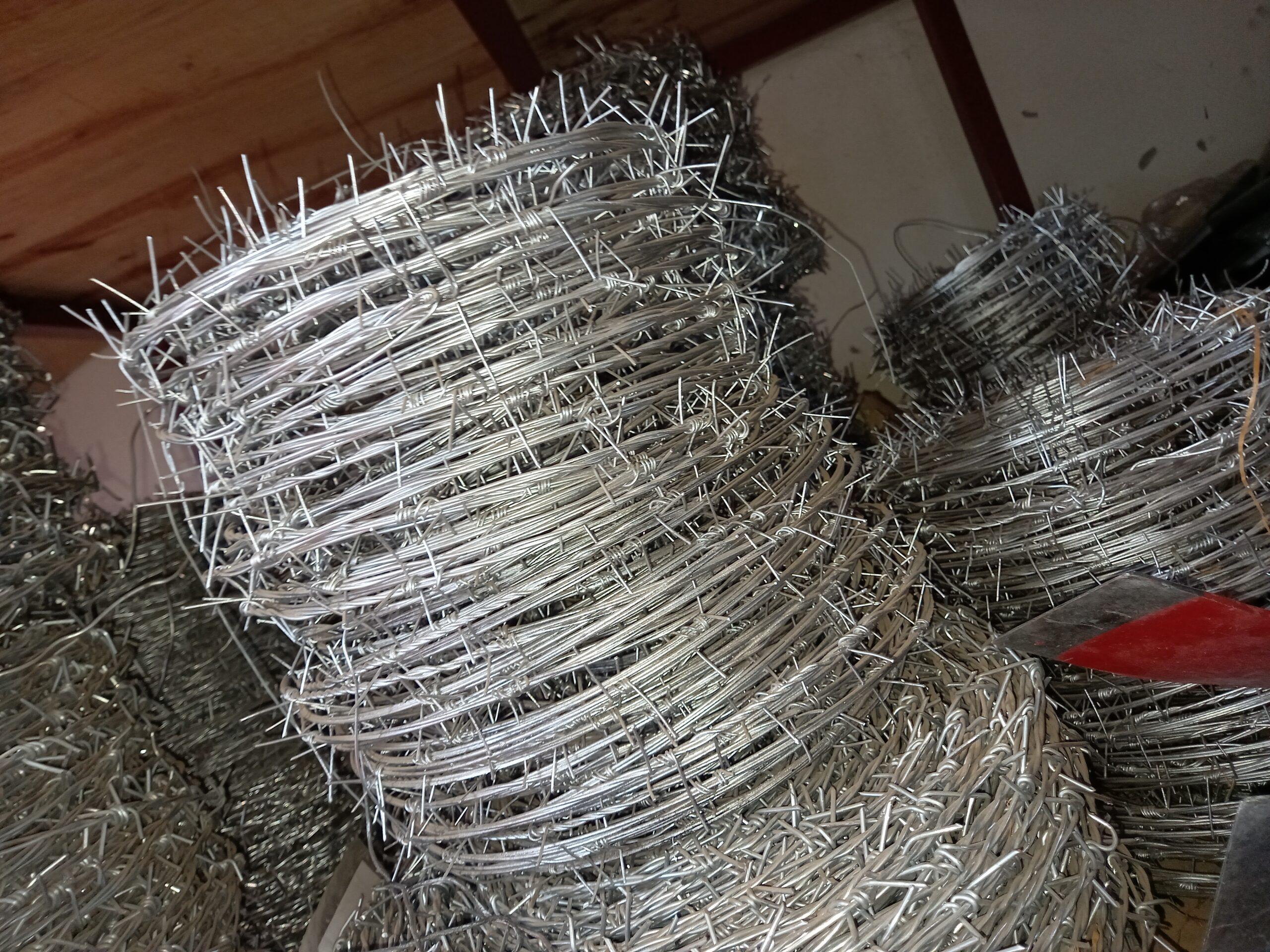 Barbed wire