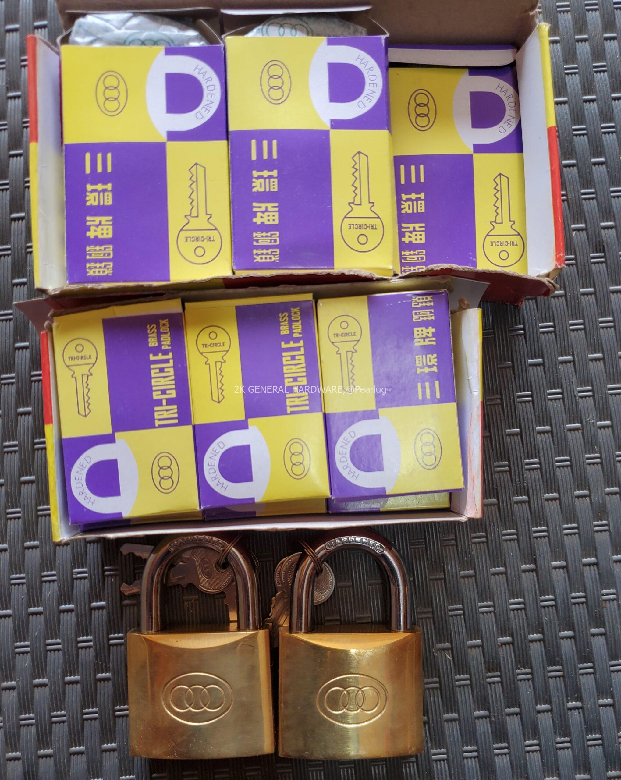 Original Tri-circle Padlocks
