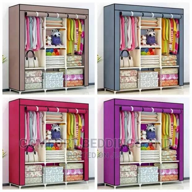 Metallic closet 3colom