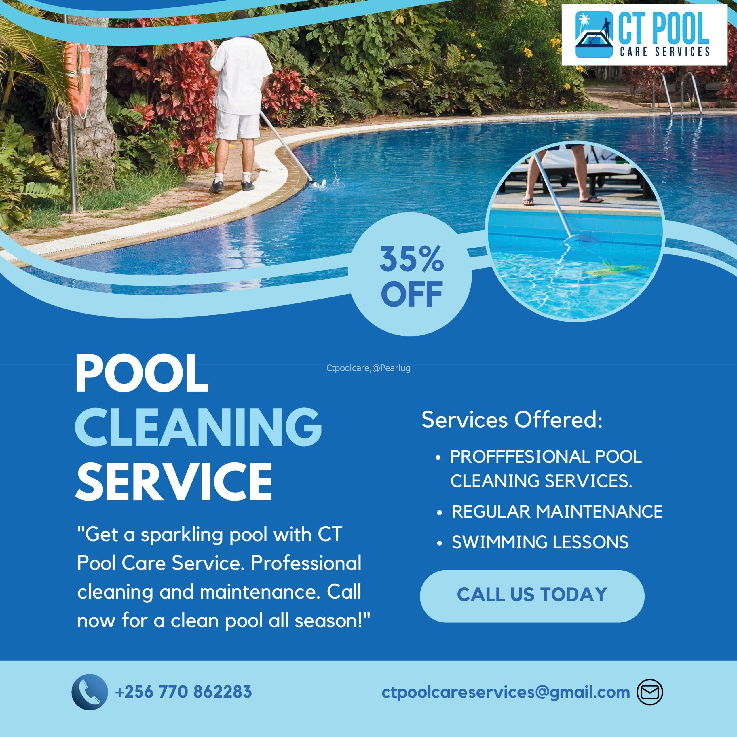 Swimming pool cleaning and maintenance
