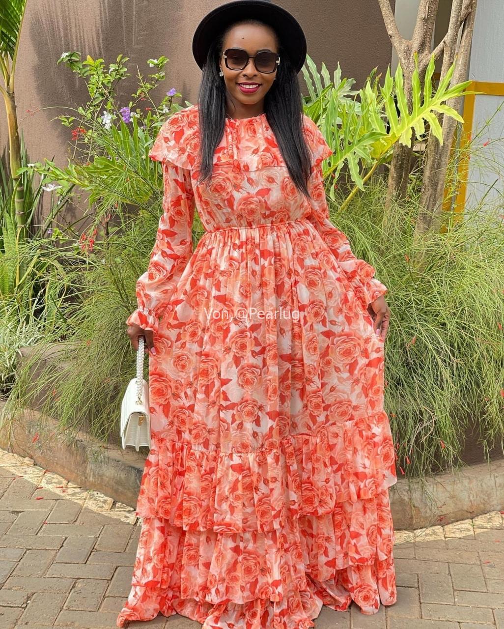 Round dresses long