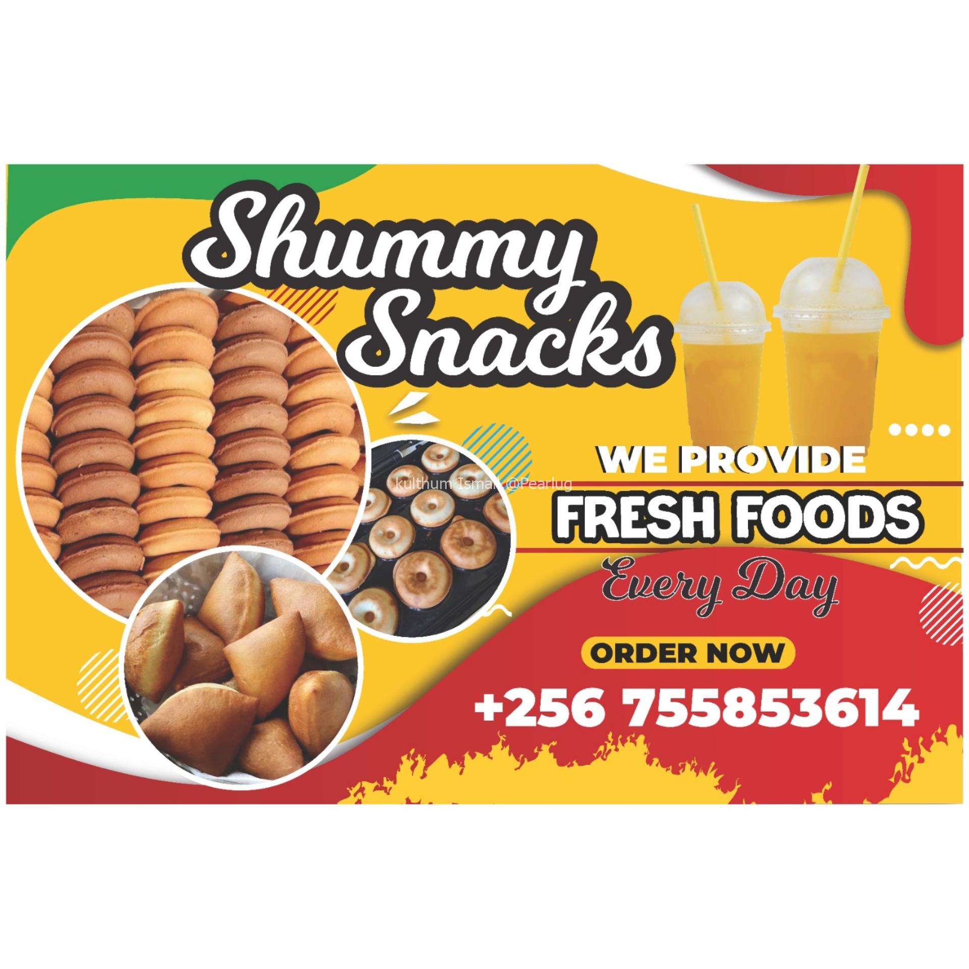 Shummy’s snack (mandazi).