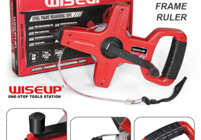WISEUP-Metric-30-50-100M-Portable-Steel-Tape-Measure-Construction-Surveying-Tool-for-Engineering-Furniture-Design