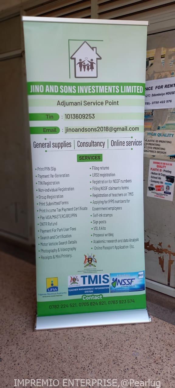 Pull-up banner