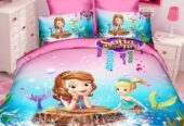 3pcs kid duvet characters cotton with 1bedsheet, 1pillowcases and 1duvet