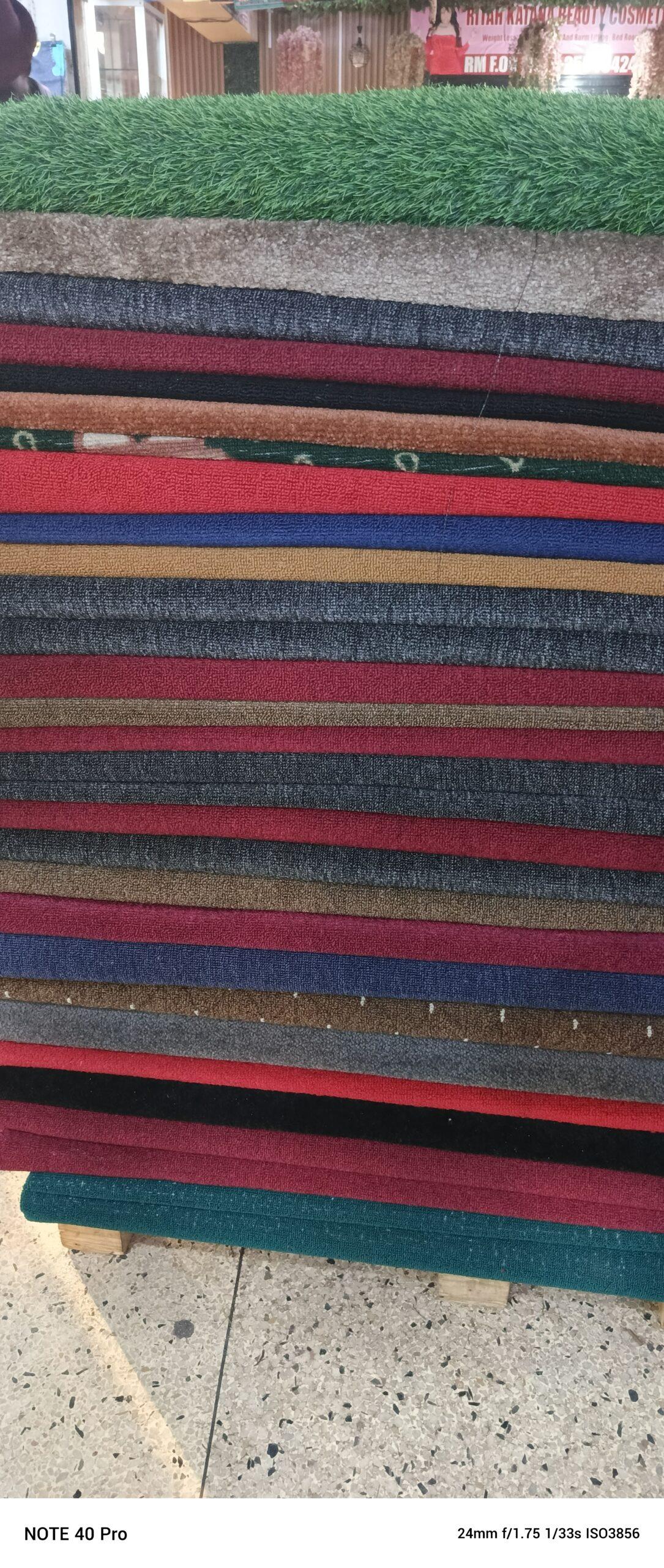 Woolen carpet available