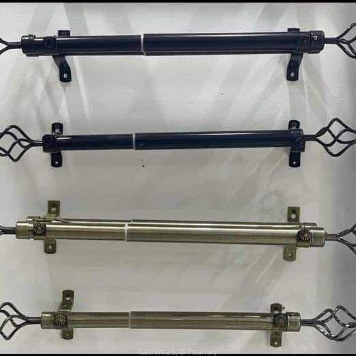 Curtain Rods metallic per meter