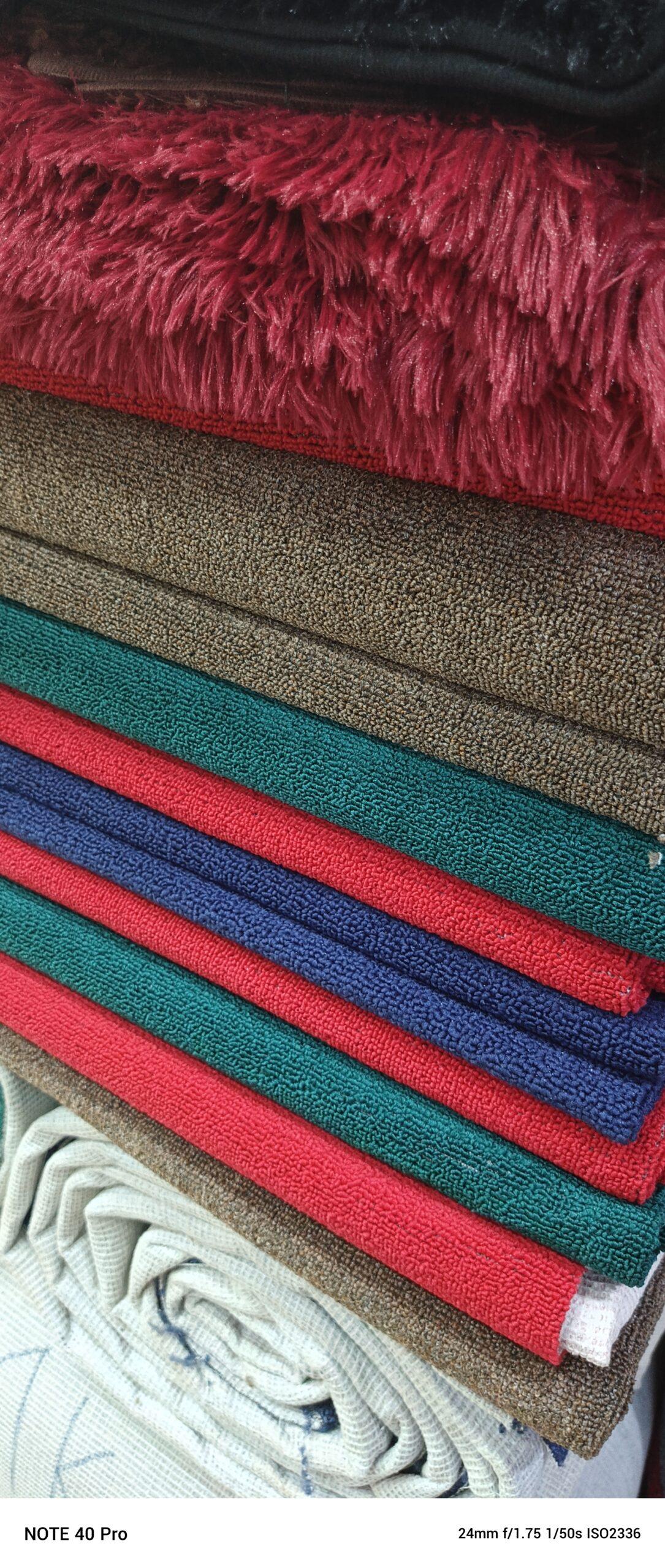 Woolen carpet available