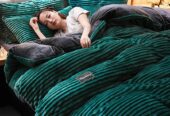 4pcs coral duvet