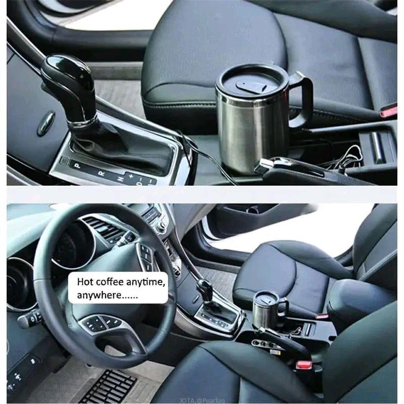 Car electric heating cups