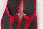 Crochet sandals
