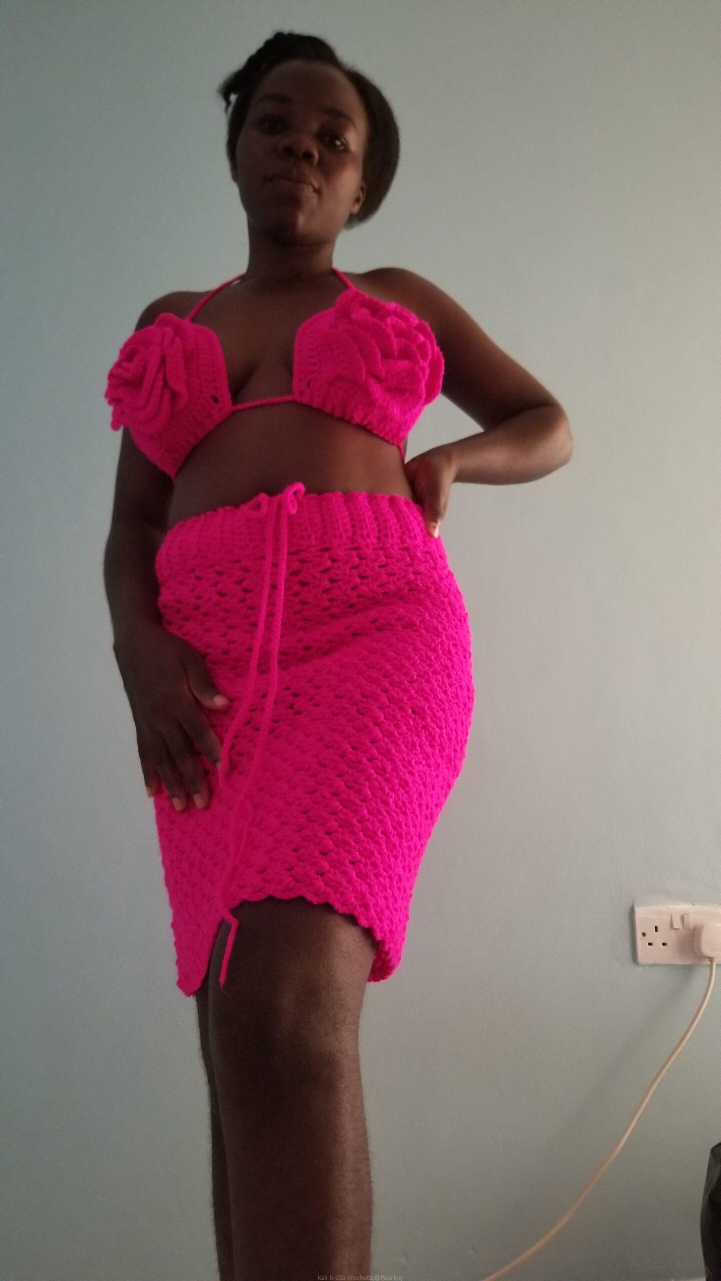 Crochet two piece