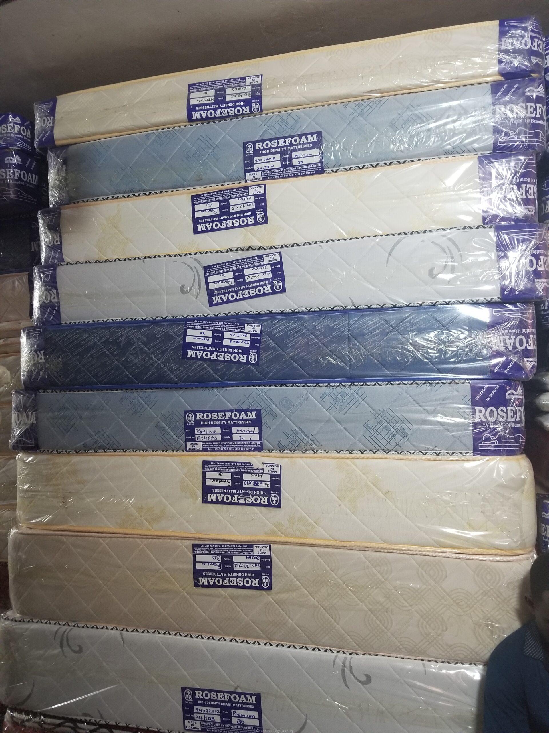 Rose foam mattress 5×6 ft