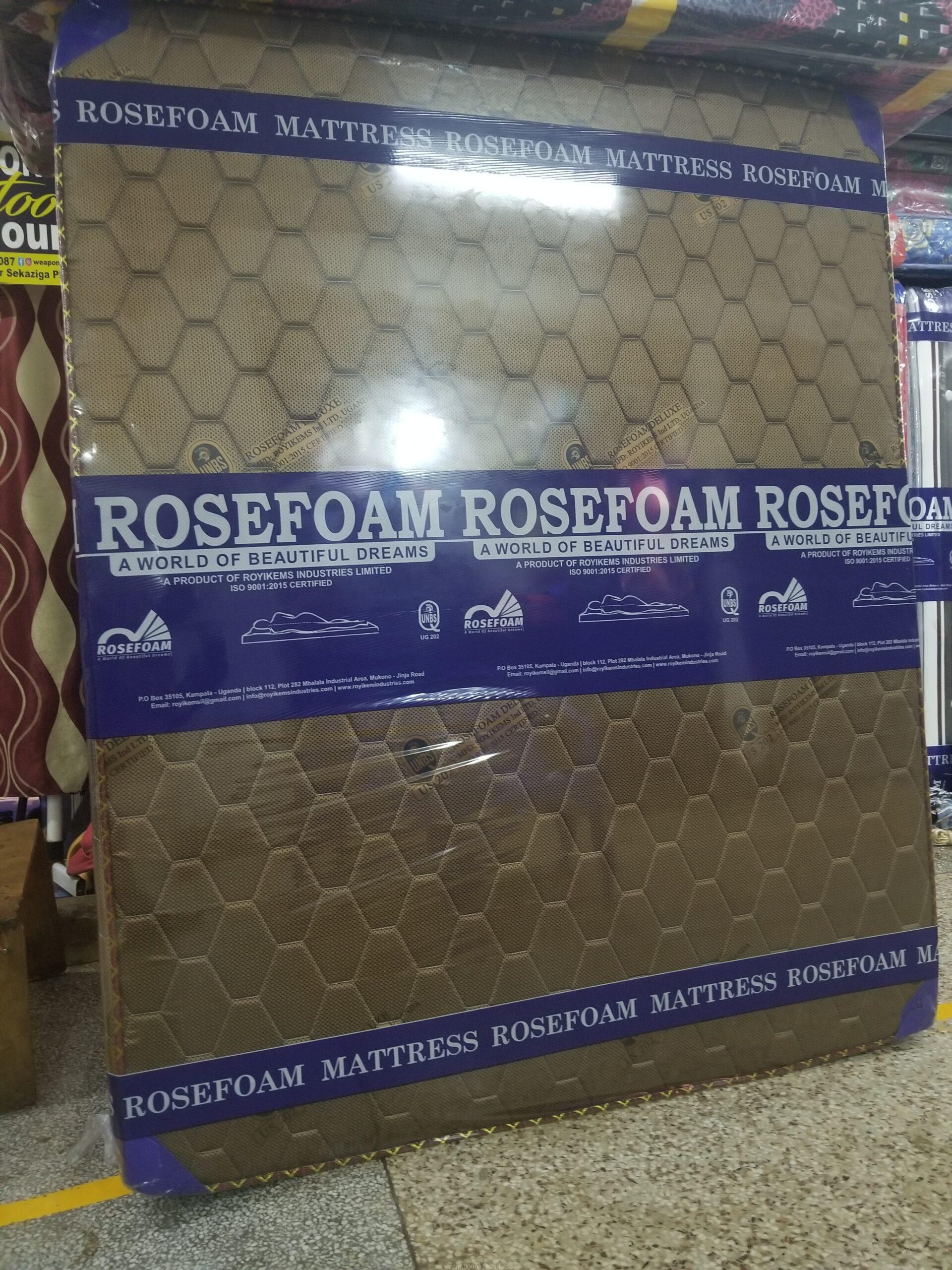 Rose foam mattress 5×6 ft