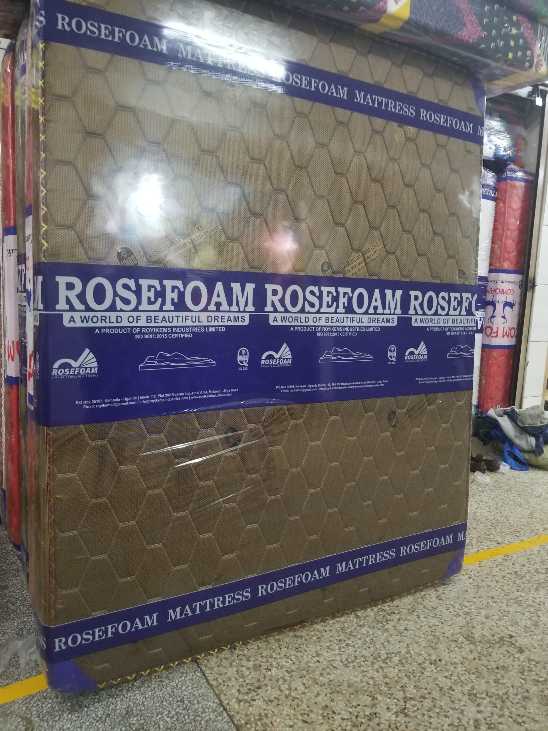 Rose foam mattress 5×6 ft