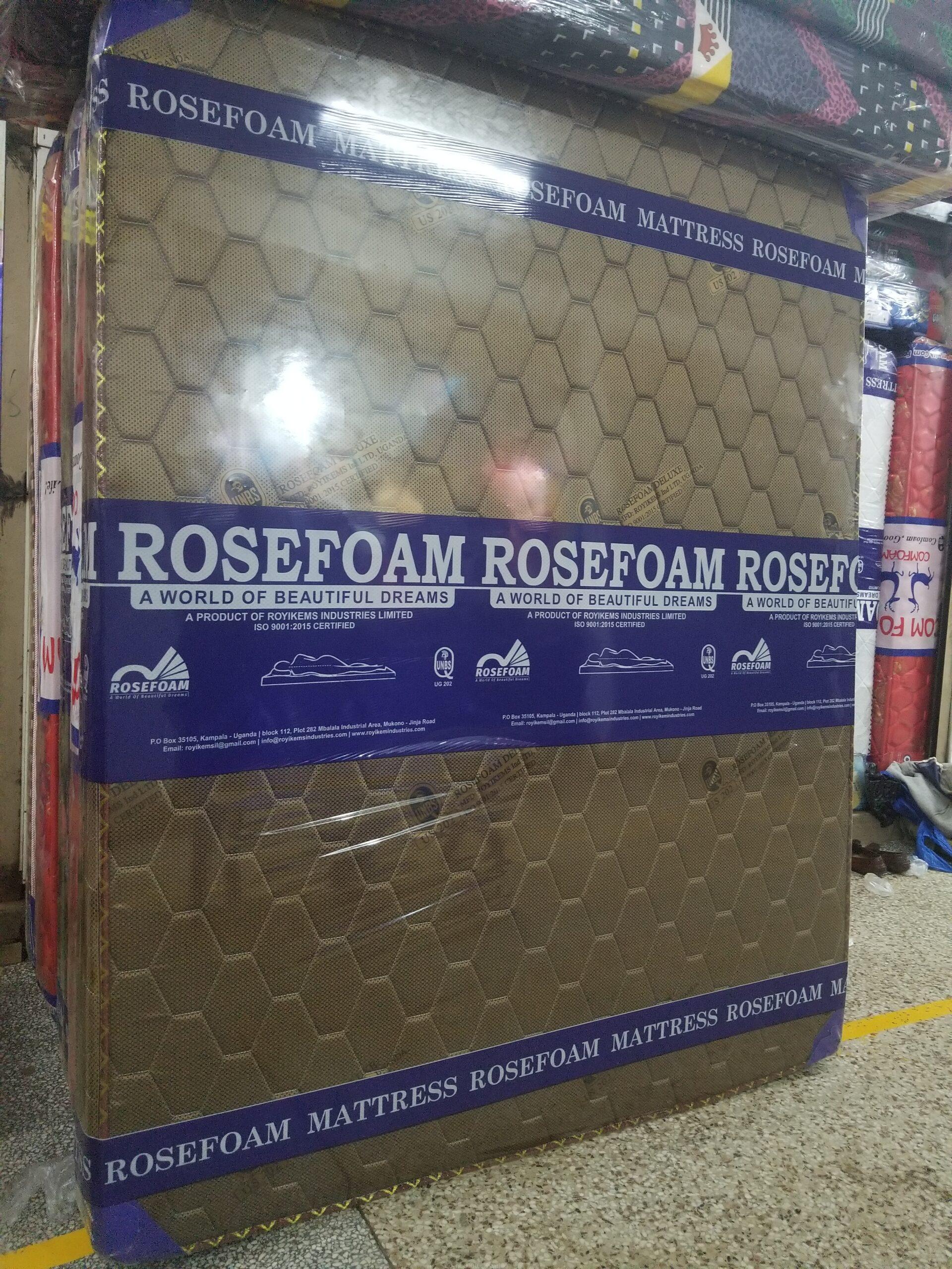 Rose foam mattress 5×6 ft