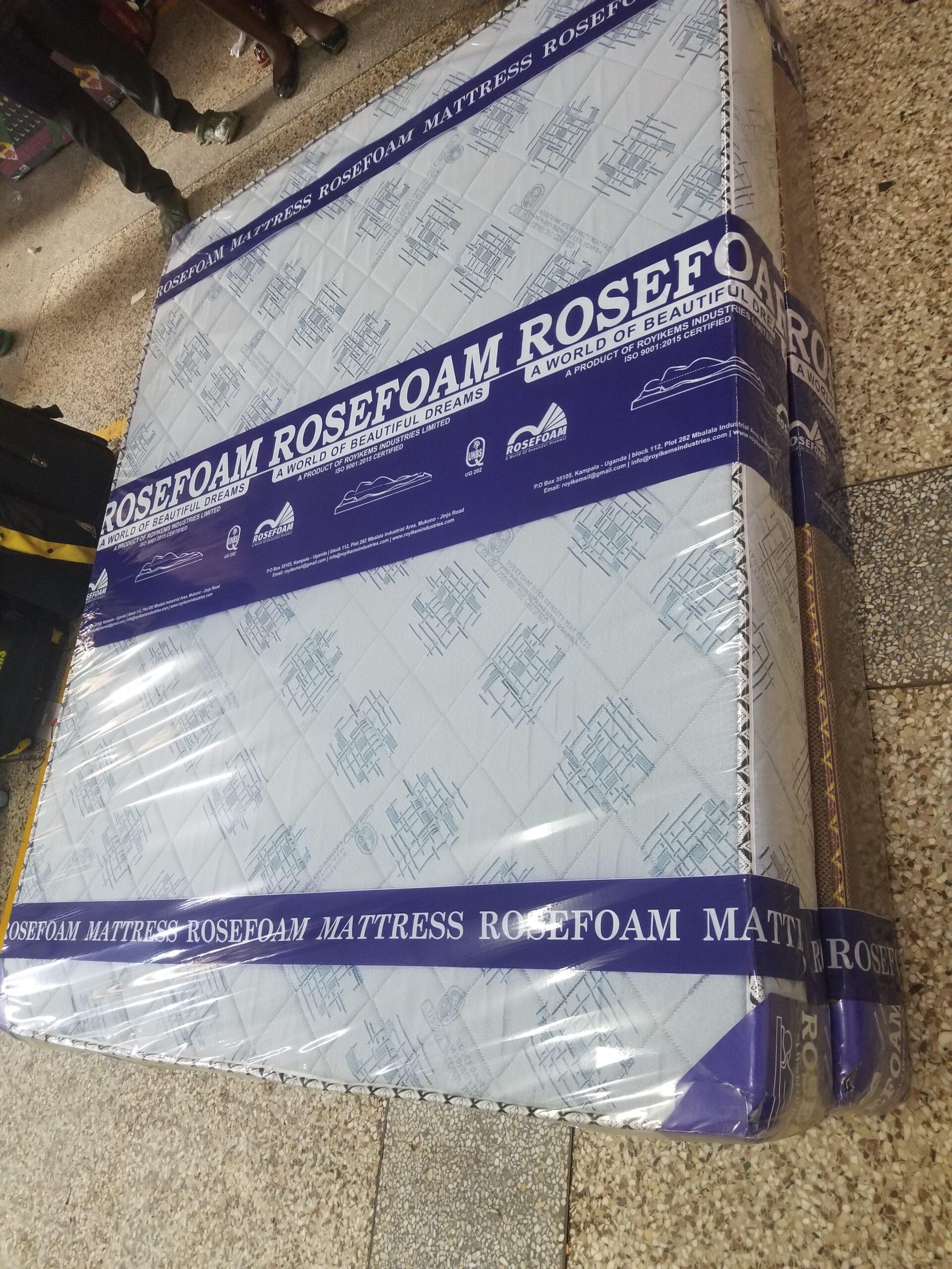 Rose foam mattress 5×6 ft