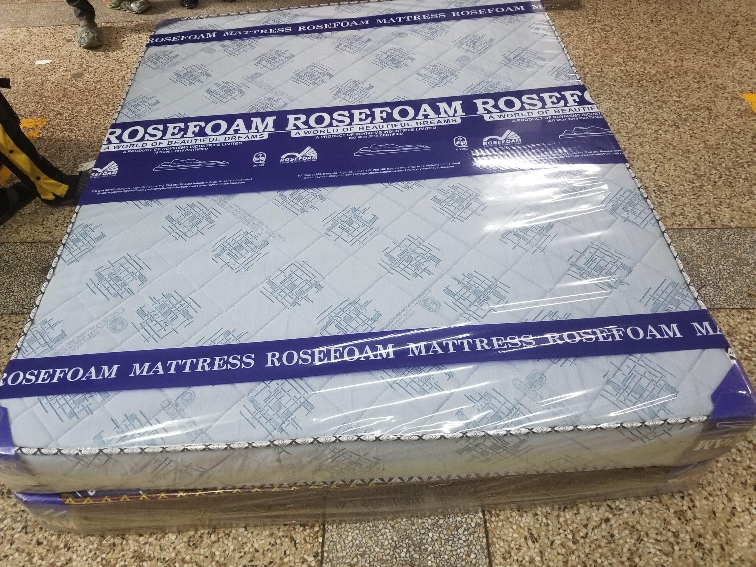 Rose foam mattress 5×6 ft