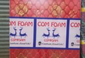 Com foam 4×6 mattress quilted deluxe