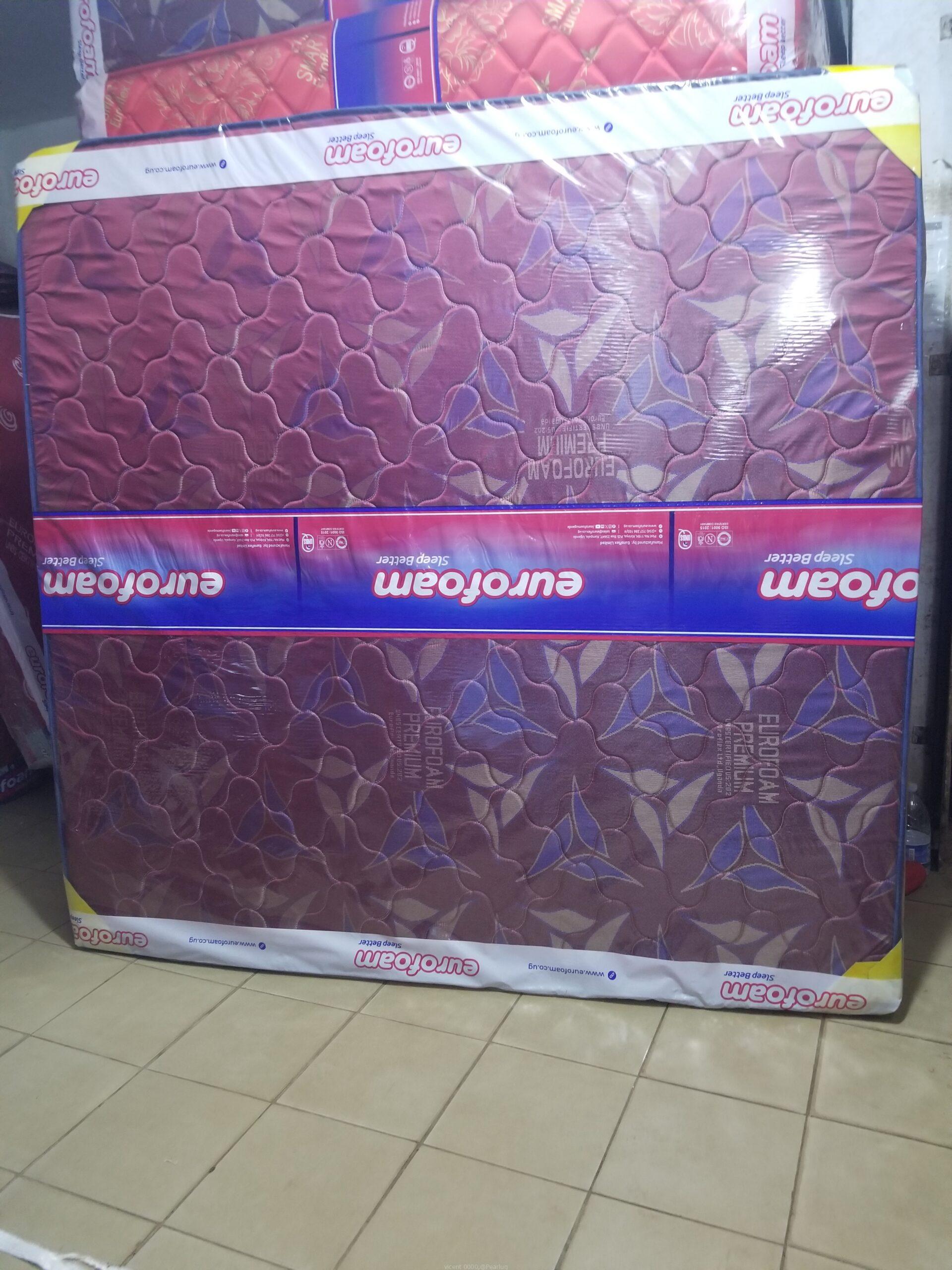 Euro foam premium high density mattress 6×6 ft