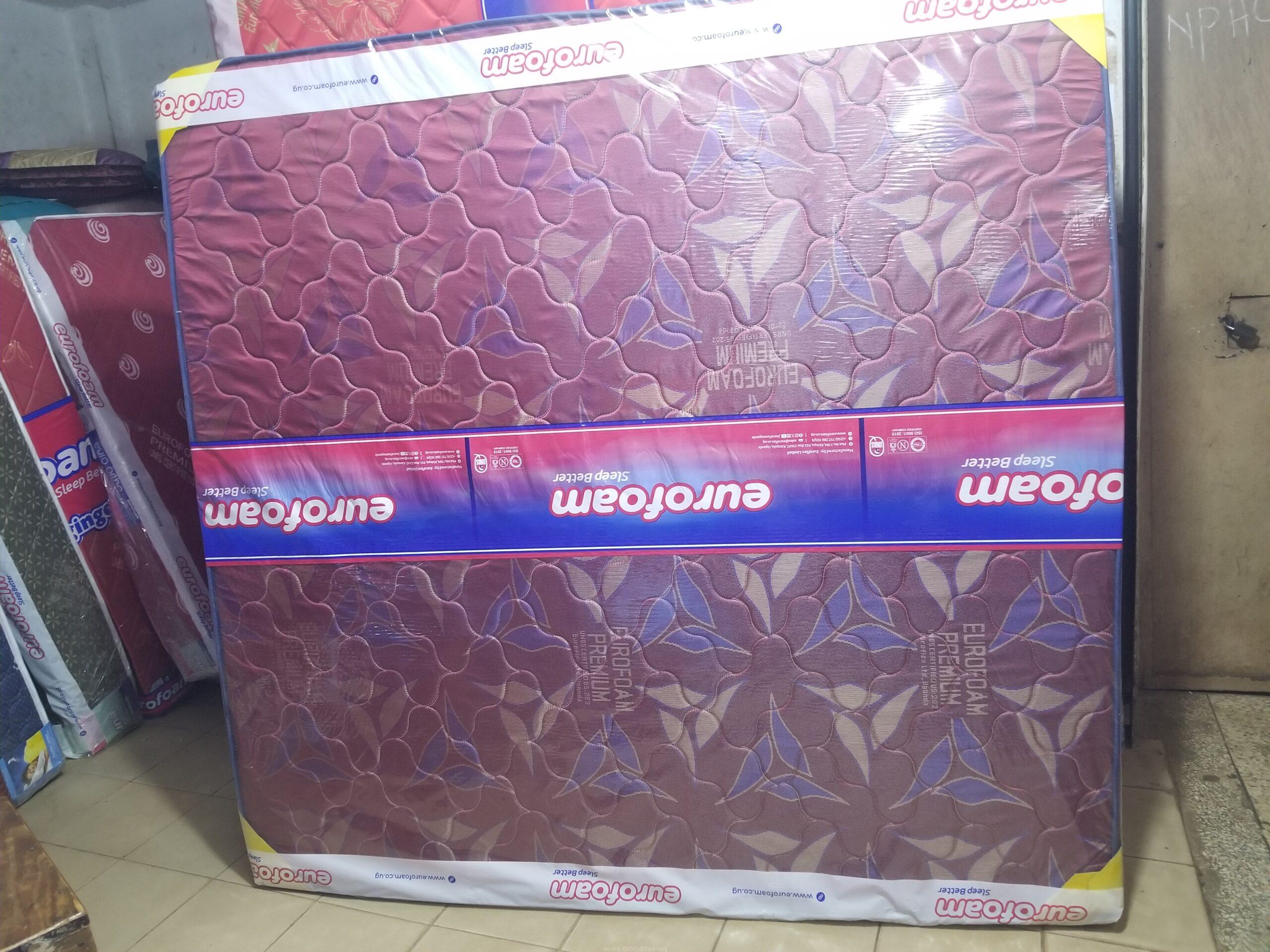 Euro foam premium high density mattress 6×6 ft