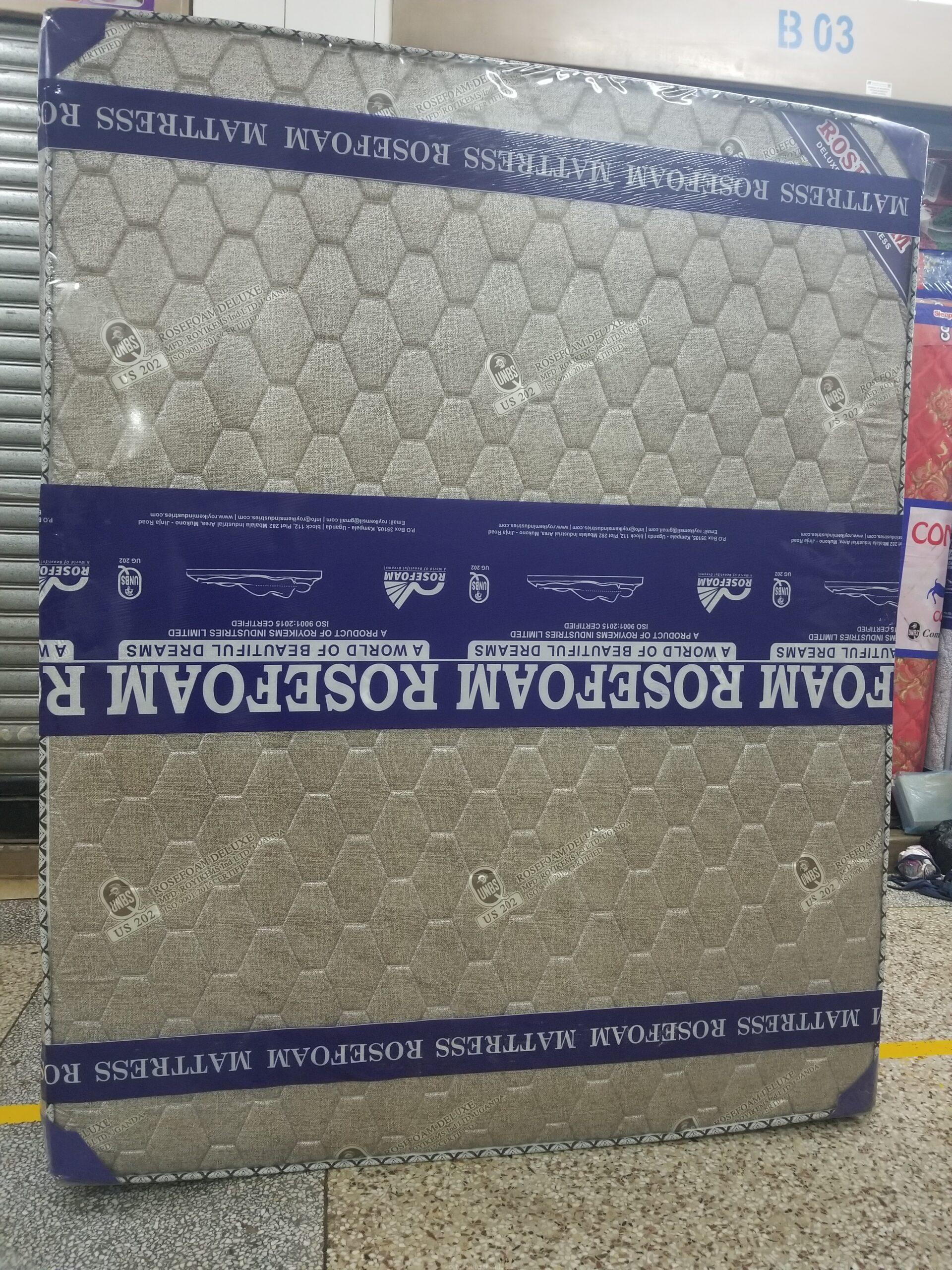Rose foam high quality mattress 5×6 ft