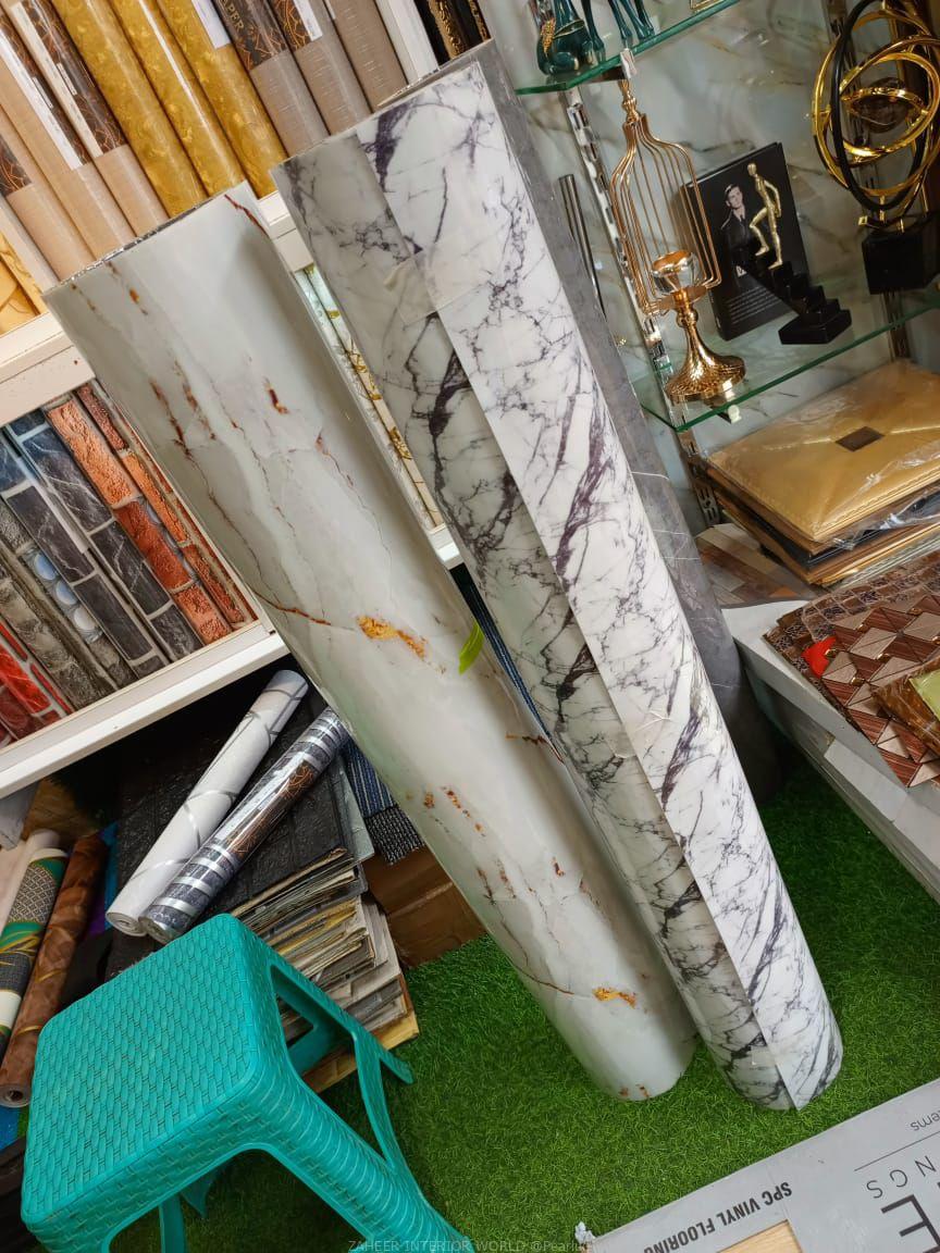 Marble stickers
