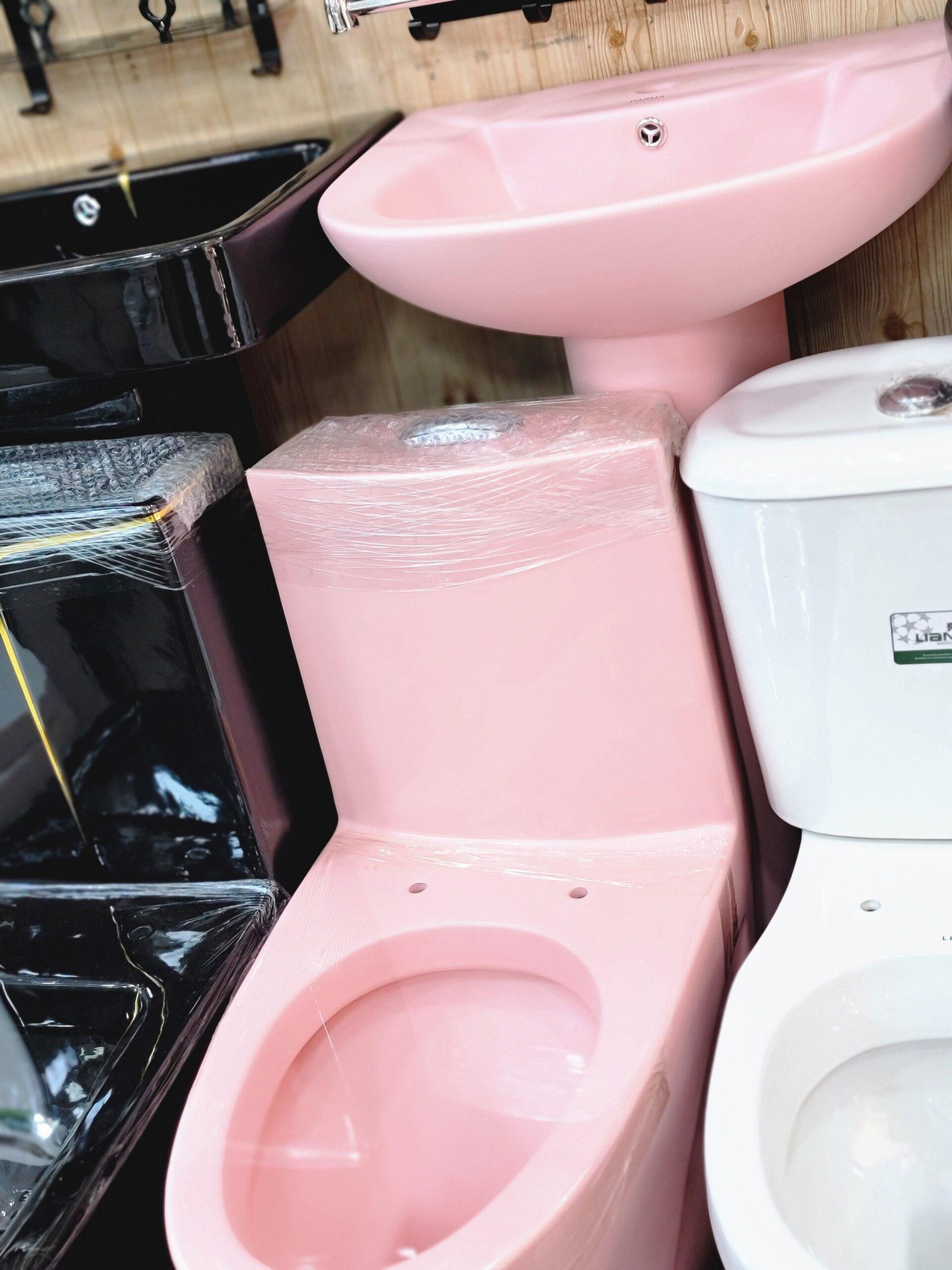 Pink Toilet set 🚽