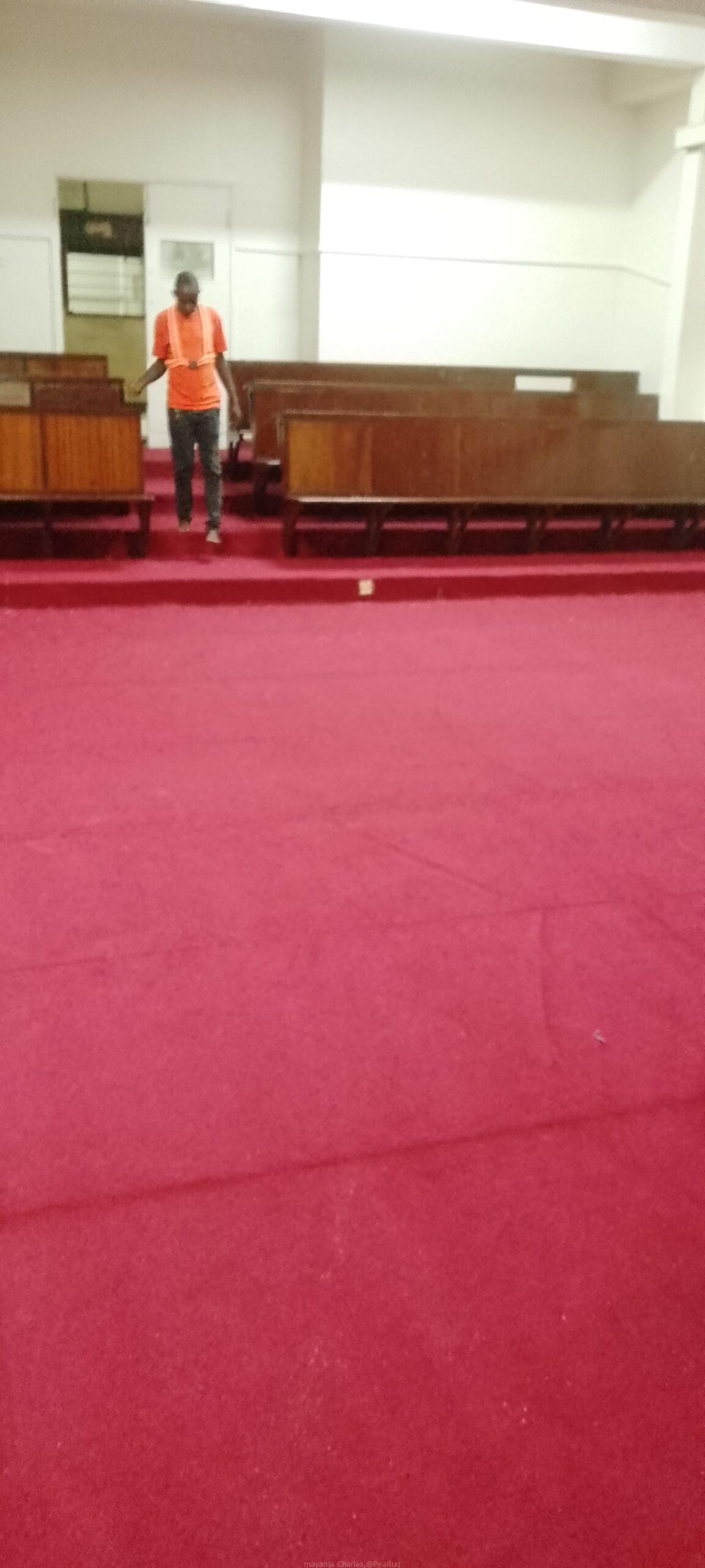 Woolen carpet available
