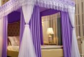 4stand daimand net with curtain