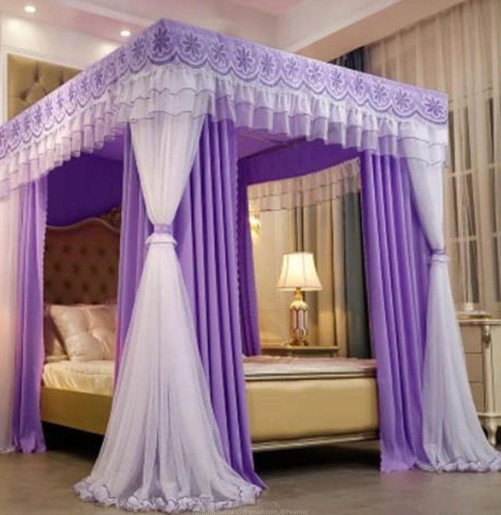 4stand daimand net with curtain