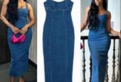 Denim dresses and two piece