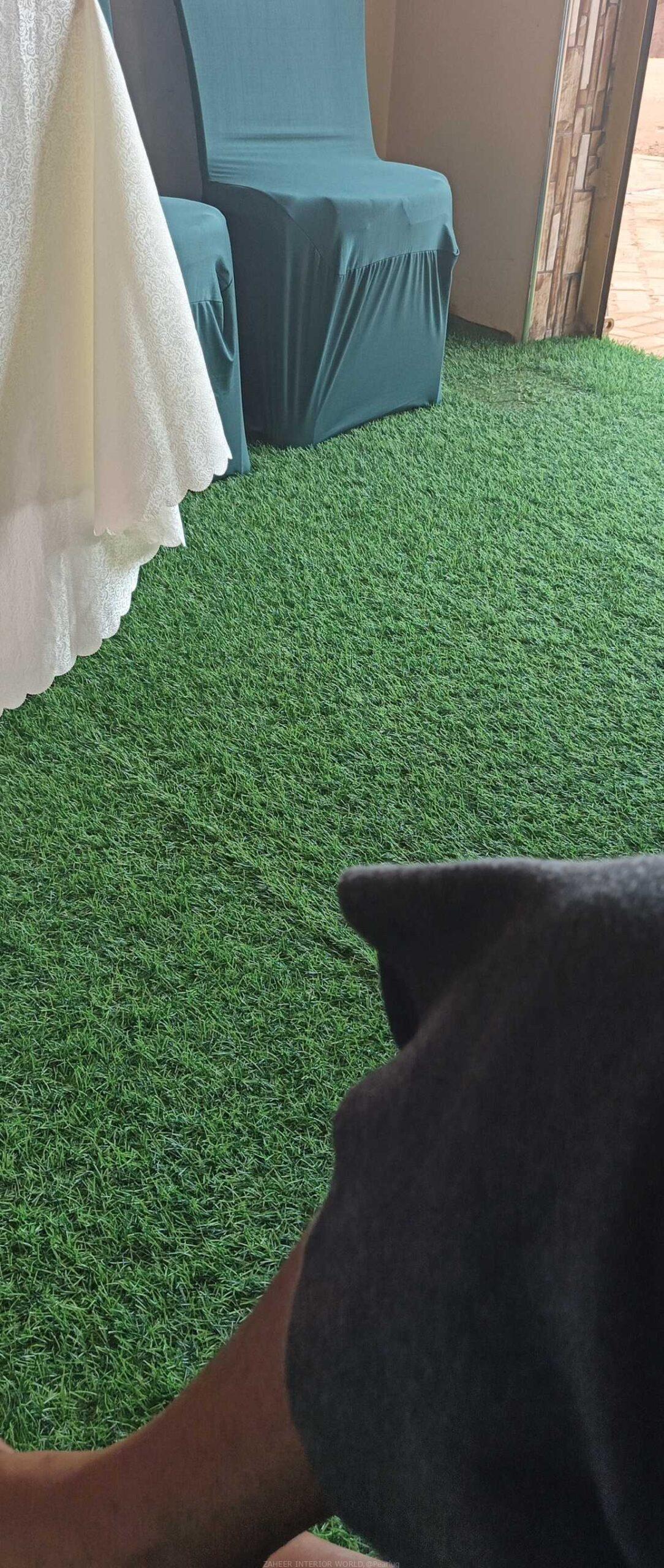 Green carpet