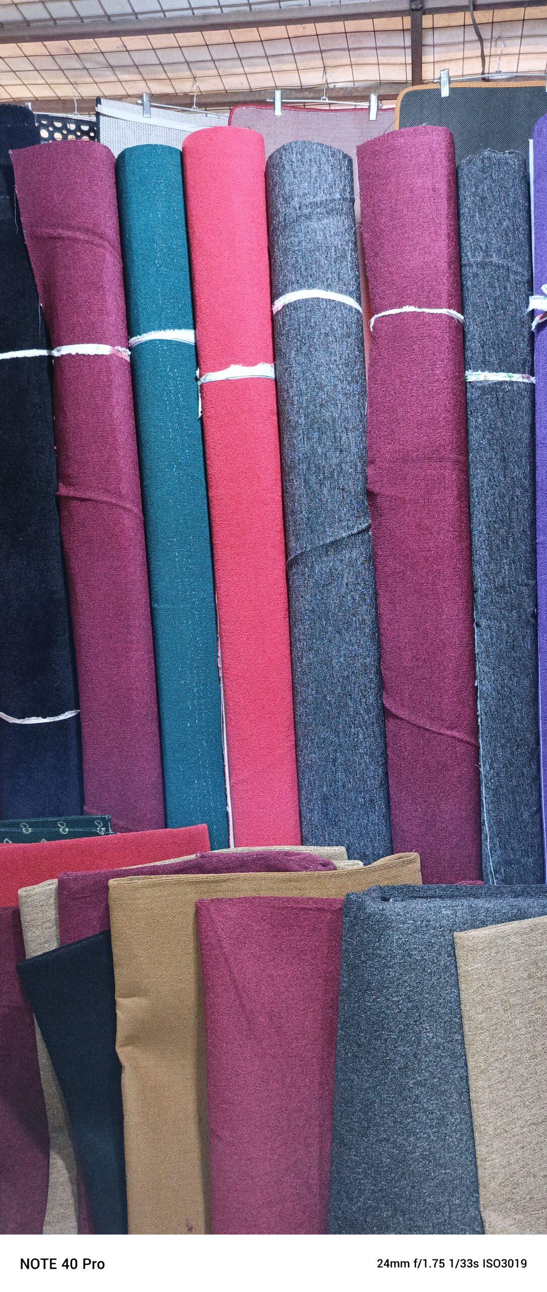 Woolen carpet available