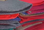 Wall to wall woolen carpets