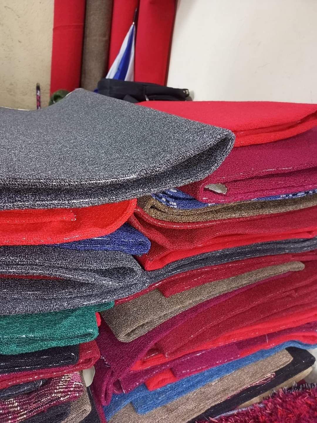 Wall to wall woolen carpets