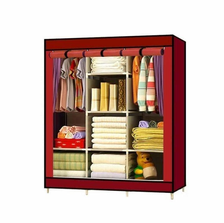 3 colom metallic closet