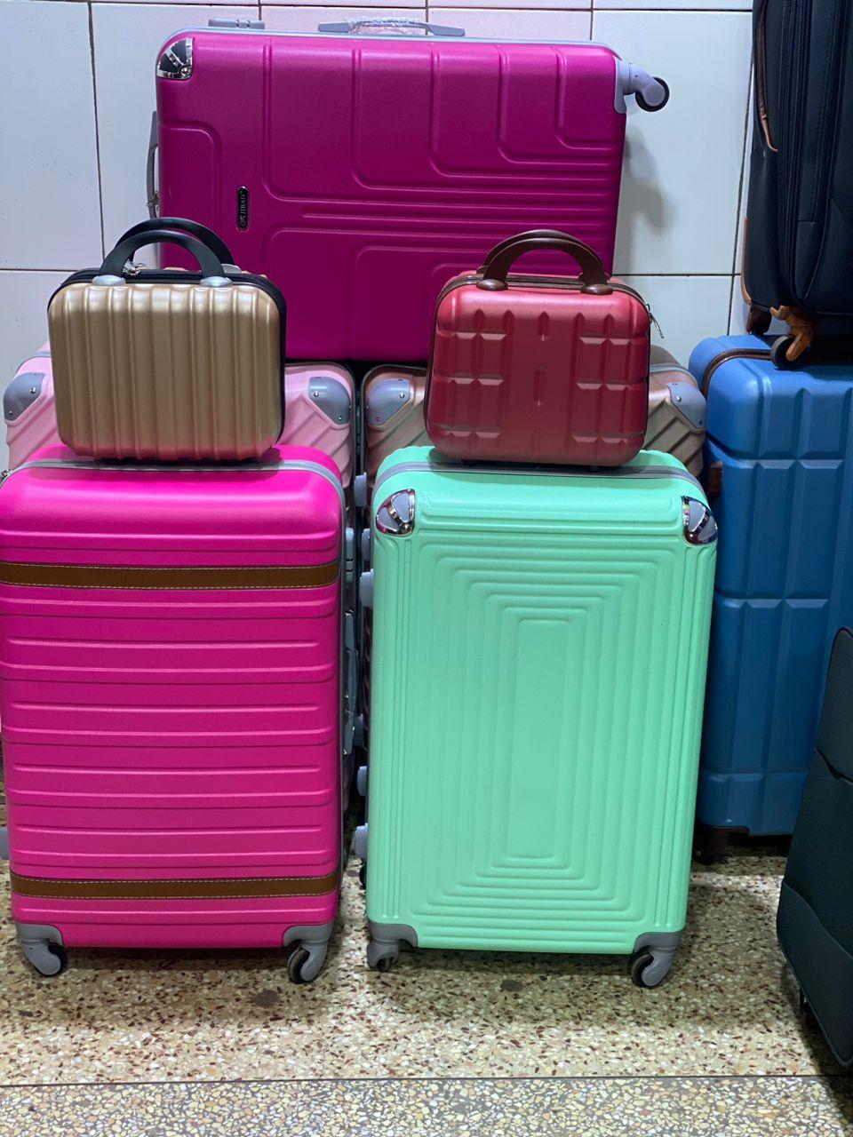 Plastic suitcase