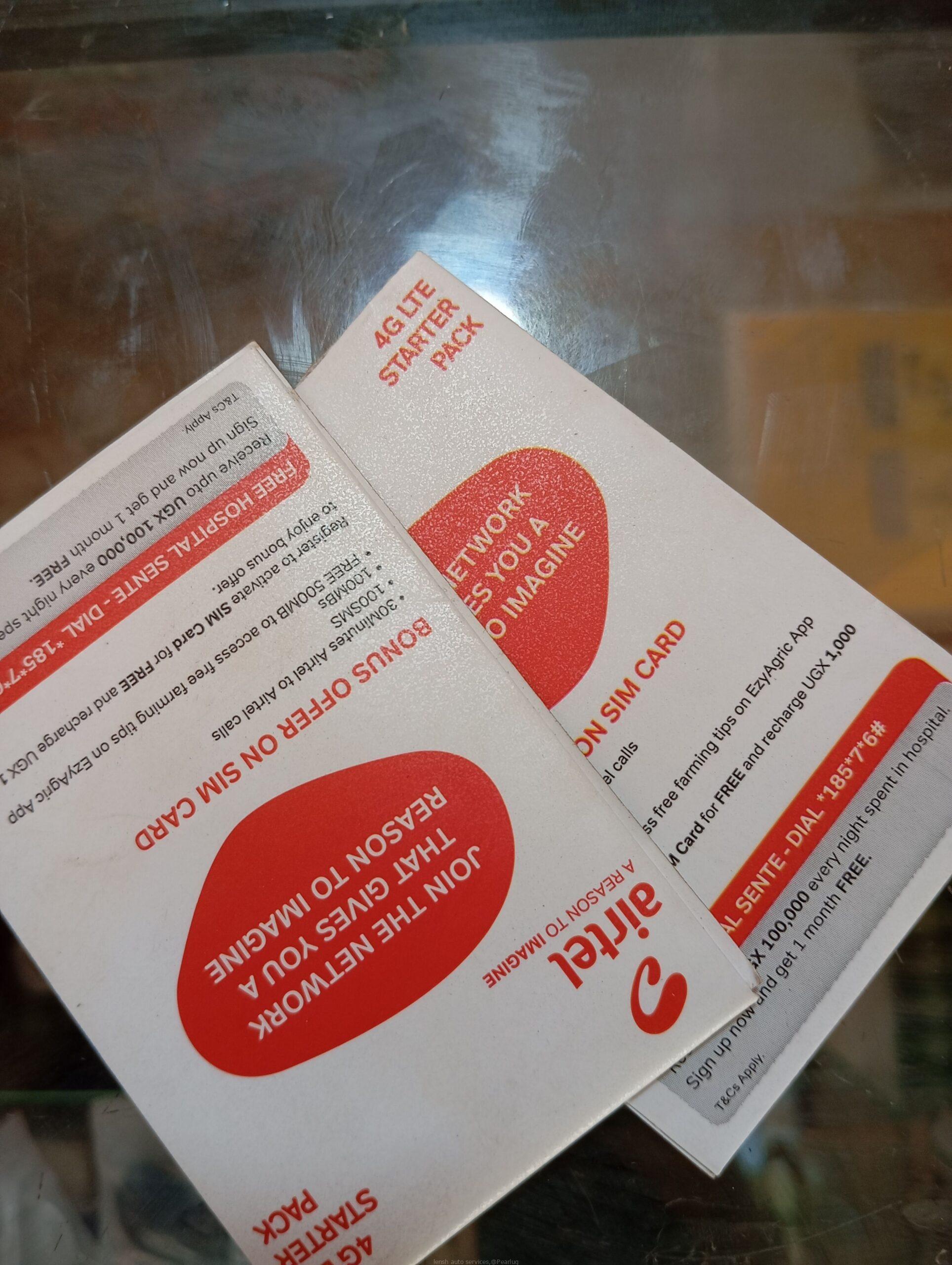 Airtel agent lines