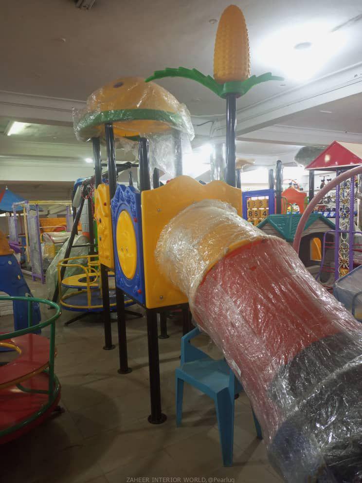 DOUBLE DECKER KIDS SLIDES