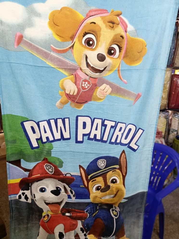 Kids towel cotton cartoon character